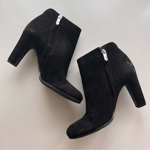 Sam Edelman Womens Sadee Suede Ankle Booties - Picture 3 of 8